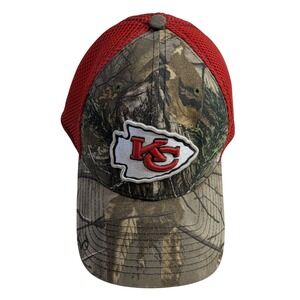 Kansas City Chiefs New Era 39THIRTY Camo Mesh Flex Hat – Red, Men's L/XL